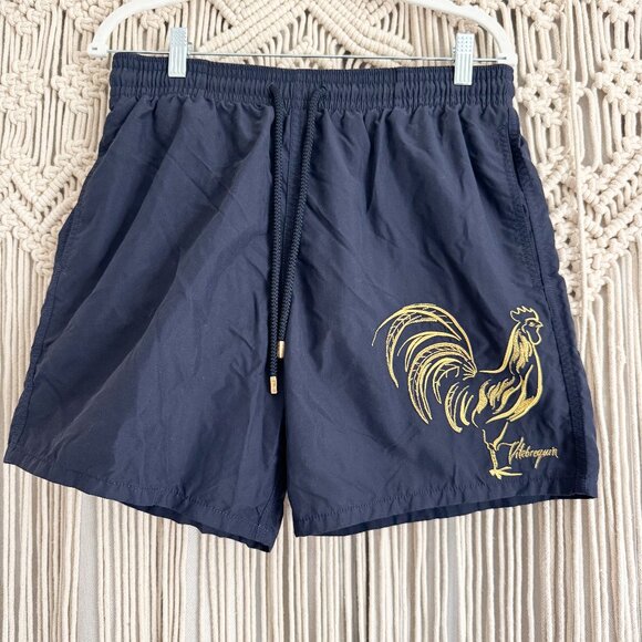 Vilebrequin XL Year of the Rooster Embroidered Swim Trunks Rare Limited Edition - Picture 1 of 12